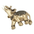 thumbnail image 4 of Gold Elephant Statue, Feng Shui Decor For Home, Symbolizing  Fortune  Prosperity, 4 of 6