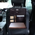 thumbnail image 5 of WOVTE Car Laptop Holder,Car Backseat Organiser,Stand Bag Tray Mount Back Seat Auto Food Work Table Organizer, Car Back Seat Storage Tray Bag, 5 of 7