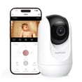 thumbnail image 1 of Monitor para bebés Momcozy Smart WiFi con cámara 1080P de visión nocturna, 1 of 9
