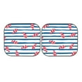 thumbnail image 7 of Daiia Clown Fish 2PCS Car Windshield Sun Shade, Foldable Sun Shield for Car Front Window, Auto Sun Blocker Visor Protector Universal for Truck SUV Pickup-Medium, 7 of 7