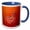 Blue/White, variant on 3drose, the More We Share the More We Have Couple Goals Message, 11oz Magic Transforming Mug