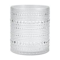 Fortessa Orbetto Outdoor Double Old Fashioned Beverage Cocktail Glass 4 Pack, 10.5 Ounce, Clear