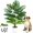 White-monstera-a, variant on Tall Fake Plants 28" Artificial Potted Tropical Faux Plants Banana Tree Indoor for Home Office Living Room Balcony Decor