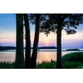 thumbnail image 2 of Hausenflock, Alan 24x17 White Modern Wood Framed Museum Art Print Titled - Cobb Island Sunset II, 2 of 4