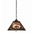 thumbnail image 7 of Meyda Tiffany 177227 Buffalo At Dawn 2 Light 22" Wide Pendant - Cafe Noir, 7 of 7