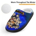 thumbnail image 4 of Haikyuu Anime Soft Plush Slippers for Boys Girls Winter Warm Cotton Slippers with Rubber Sole Non-Slip Kid's Slip on Shoes Fluffy House Slippers For Indoor And Outdoor, 4 of 8
