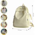 thumbnail image 3 of Purple Tool Bag Kawaii Backpack For Girls Teens Fashion Backpack Laptop School Bag With Cute Pendant, 3 of 4