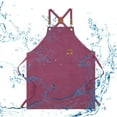 thumbnail image 6 of Tongina Denim Apron, Canvas Apron, Adjustable Strap Work Apron, Kitchens Chef Pocket Apron for BBQ Chefs Potters Gardening Cafes Bars Pink, 6 of 8