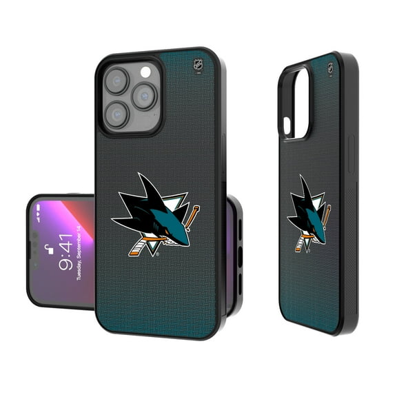 San Jose Sharks Linen Logo iPhone Bump Case