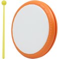 thumbnail image 1 of BESTYASH 1Set Hand Drum Percussion Instrument Plastic Material Stylish Orange Color, 1 of 8