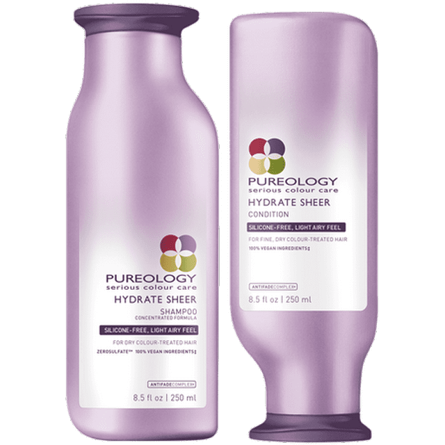 Best Price On Pureology Shampoo And Conditioner Pureology Hydrate Sheer Shampoo & Conditioner Duo 8.5oz/250ml - Walmart.com