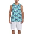 thumbnail image 6 of Rocae Best Dad Ever for Men's Basketball Jersey Lightweight and Breathable Athletic Tank Top,Quick-Drying Sports Jersey Small, 6 of 9