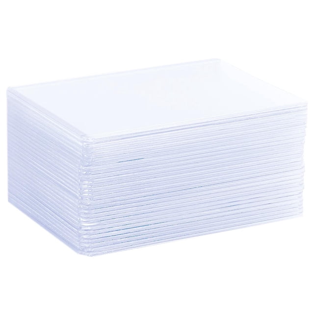 Fundas de alta resistencia ProtectaShell 20Pzas 7.7x10cm PVC Semi-Rígida Transparente.