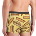 thumbnail image 5 of Balery Hot Dogs Men's Boxer Briefs, Soft and Breathable Cotton Underwear with nylon Waistband-Large, 5 of 9