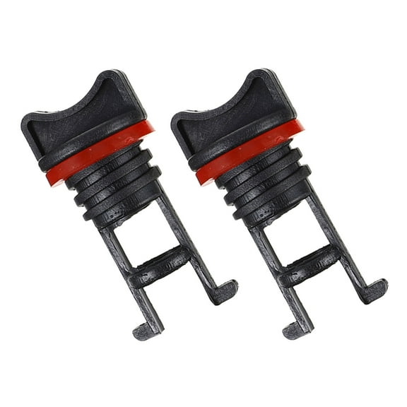 Masteelf 2pcs Practical Kayak Scupper Plugs Boat Drain Hole Stoppers For Marine Reliable Nylon Plugs Boat Draining Plugs Kayak Drain Plugs