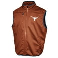 thumbnail image 2 of Men's Franchise Club Texas Orange Texas Longhorns Softshell Full-Zip Vest, 2 of 3