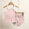 thumbnail image 4 of Enjoytime Toddler Summer Outfits Sleeveless Tanks Tops with Shorts 2 Piece Set Cute Soft Baby Girl Clothes, 4 of 7