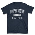 thumbnail image 1 of Cooperstown New York Classic Established Men's Cotton T-Shirt, 1 of 1