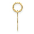 thumbnail image 2 of 14k Yellow Gold Small Block Letter B Initial Charm Pendant, 2 of 4