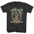 thumbnail image 1 of In Poison We Trust Rock Band Cigar Skeleton American Classics Adult T-Shirt, 1 of 2