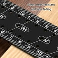 thumbnail image 6 of Carpenter Square with Retractable Foot Precisions Measuring Square Clear Scale for Stable & Accurate Angles Measurements, 6 of 11