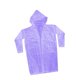 thumbnail image 3 of Poncho impermeable para adultos, chaqueta ligera con mangas para viajes a parques temáticos violeta, 3 of 9