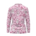 thumbnail image 5 of Yuyamidu Pink Snowman Long Sleeve Golf Shirt for Women Cute Tennis Outfits Top Christmas Quarter Zip Golf Activewear Size 2XL, 5 of 8
