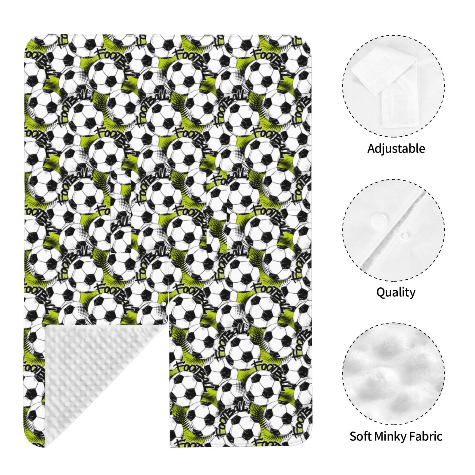 Naloa Soccer and Football Baby Car Seat Cover, Breathable Baby Carrier Cover, Multiuse Baby Carrier Cover & Nursing Breastfeeding Cover
