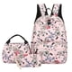 thumbnail image 1 of Guardurnaity Mochila escolar de tela Oxford para niñas Cherry con 3 lazos, mochila de tela Oxford con bolsa, mochila escolar primaria, juego de 3 Mochilas tipo+2, 1 of 6