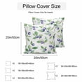 thumbnail image 3 of Waterproof Throw Pillow Covers Set of 2, 26x26 Inch Blue Berry Decorative Pillowcases Outdoor Pillow Slip Cushion Covers Set for Couch Tent Summer Fruit Botanical Country Green Leaf, 3 of 7