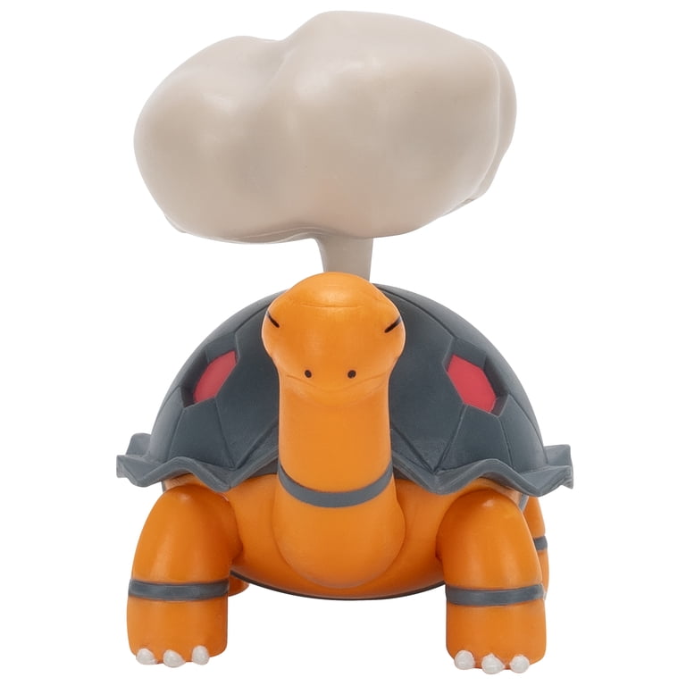 Pokemon Battle Figure 3 Pack - Features 2 inch Torkoal and Axew
