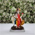 thumbnail image 3 of Ardhnareshwar Statue in Marble Dust Ardhnarishwar Idol Shiva Parvati Figurine Half Male Half Female Sculpture Shiva Parvati Idol Shiv Parvati Idol Hindu God Goddess Statue Decor - AtoZ India Cart, 3 of 4