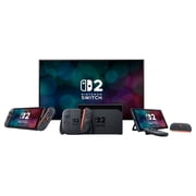 Nintendo Switch 2 Console 256GB 7.9-Inch 1080P HDR Touch Screen, Joy-Con 2 with Mouse Sensor, Dock, with Microfiber Cleaning Cloth & Screen Protector