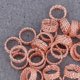 thumbnail image 2 of GOOHOCHY 30 piezas de accesorios para pelucas, extensiones de cabello, anillos de engarce, trenzas, cuentas para rastas, clips para puños (oro rosa), 2 of 8