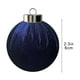 thumbnail image 3 of Bolas De Terciopelo Flocado Bolas De Navidad De Terciopelo Flocado De 6cm, Adornos Colgantes De Plástico Irrompibles Para Decoración Navideña (1 Unidad) Rkxzt, 3 of 9