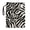Black White Zebra Tote, variant on HELLHERO Polyester Fabric Zipper Bag for Reading Lovers Book Lovers Gift for Travel Lightweight, Pink Leopard Roses LOVE