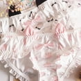 thumbnail image 3 of Yokua Cats Paws Bikini Underwear Women's Breathable Panties Bowknot Underwear Gifts, 3 of 14