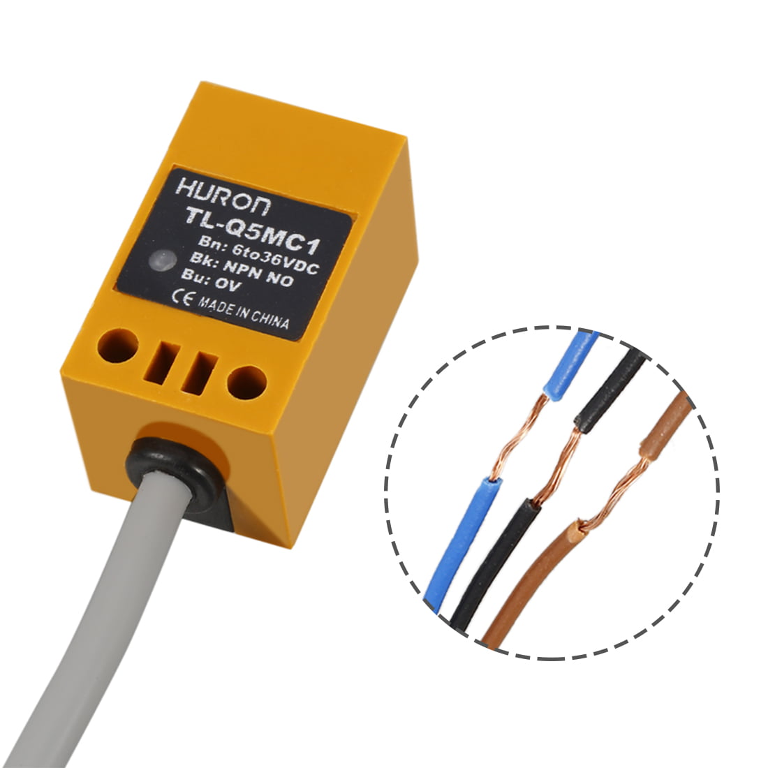 TL-Q5MC1 NPN NO 5mm Inductive Proximity Sensor Switch 3 Wire 6-36VDC 