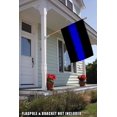 thumbnail image 3 of Toland Home Garden Thin Blue Line Patriotic Police Flag Double Sided 28x40 Inch, 3 of 5