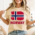 thumbnail image 3 of Toddler Norwegian Flag Norway T-shirt Sizes S-5XL, 3 of 5