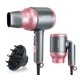 thumbnail image 1 of Secador de pelo portátil Wavytalk 1600 W con difusor rosa, 1 of 6