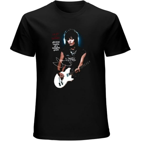 T-Shirts Unisexes Imprimés Graphiques Joan Jett T Shirt Tee Hauts pour Hommes m