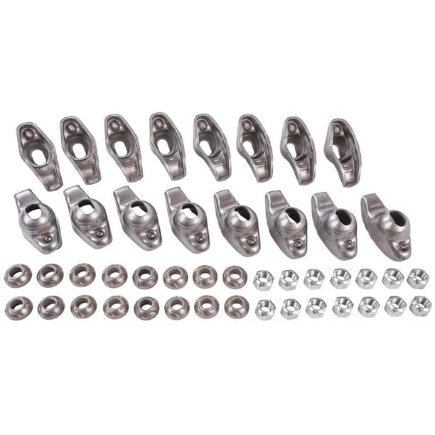 JEGS 20284 Stamped Steel Rocker Arms Big Block Chevy 1.7 Ratio for 7/16