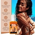 thumbnail image 2 of Aceite bronceador corporal para tomar el sol en la playa, bronceador para una tez brillante y radiante, 100 ml, 2 of 4