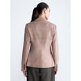 thumbnail image 4 of Free Assembly Women's and Women's Plus The Belmont Plaid Single Breasted Blazer, Sizes XS-4X, 4 of 5