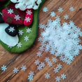 thumbnail image 4 of Copos de nieve artificiales para decoración del hogar, confeti de 2cm, 300 piezas, para árbol de Navidad, fiesta, boda, Año Nuevo, 2023, 4 of 4