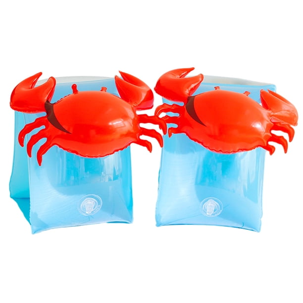 Anillos De Flotabilidad Inflables Funda de agua de flotabilidad de PVC para niños, equipo duradero para exteriores (cangrejo) Tmvgtek Para Estrenar