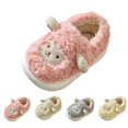 thumbnail image 7 of XIMIN Kids Slippers Girls Boys Slip On Cozy Plush House Cute Cartoon Sheep Fuzzy Shoes with Thick Sole Memory Foam Non-Slip Winter Warm Footwear, 7 of 7