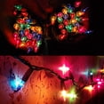 thumbnail image 2 of Battery Operated Christmas Lights, 17ft 50 LED Mini String Lights with Timer 8 Modes Waterproof Tree Lights for Outdoor Indoor Xmas Garden Party Decor, Multicolor, 2 of 6