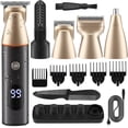 thumbnail image 2 of Cortadora de cabello eléctrica cinco en uno, cortadora de cabello eléctrica con cabezal de aceite para hombres, recargable por USB, afeitadora para el cuidado del cabello, 2 of 4